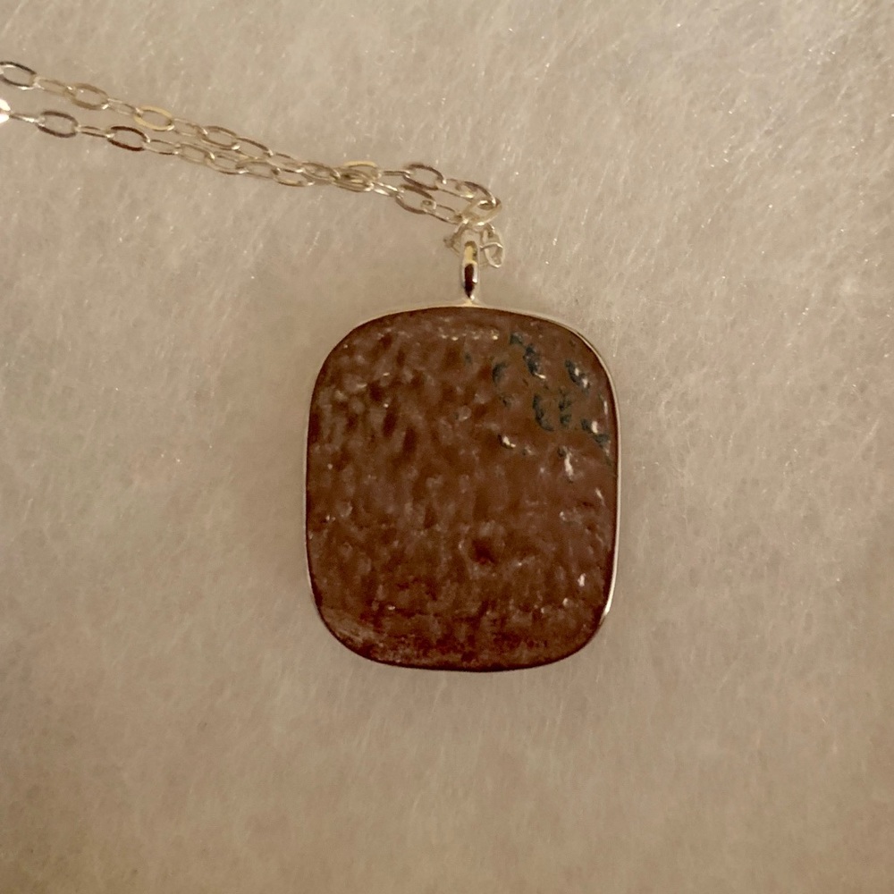 NWT Birth month Pressed Flower Pendant Necklace - Picture 5 of 7